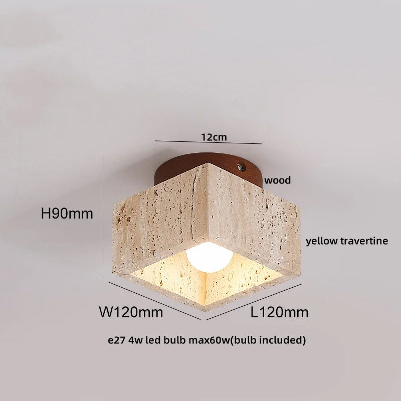 Plafon Travertino Cubo