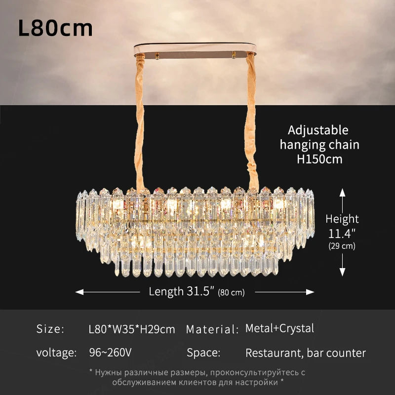 Lustre Aurora Oval