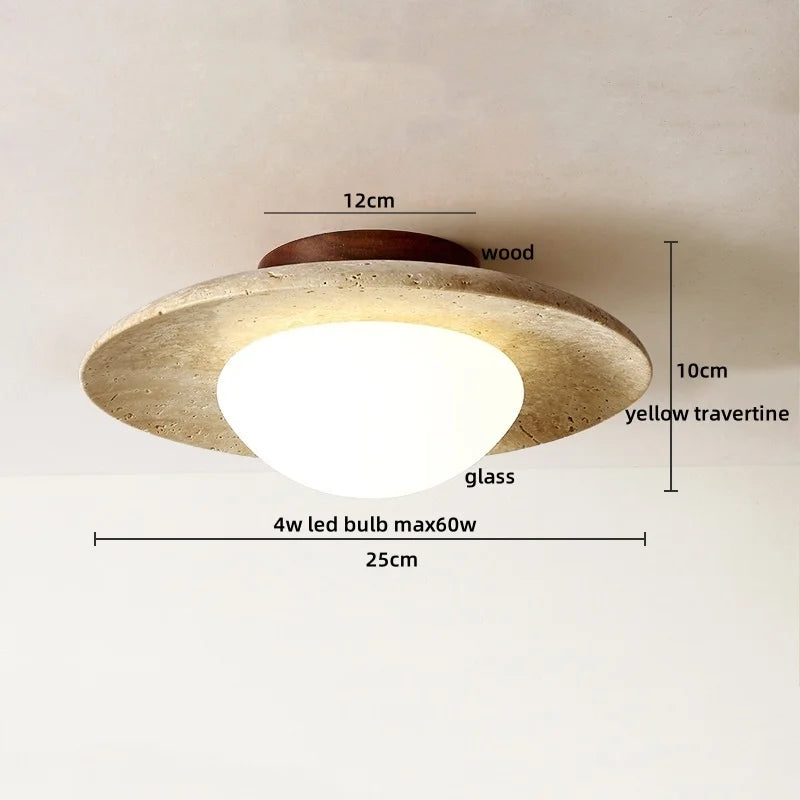 Plafon Travertino Disco